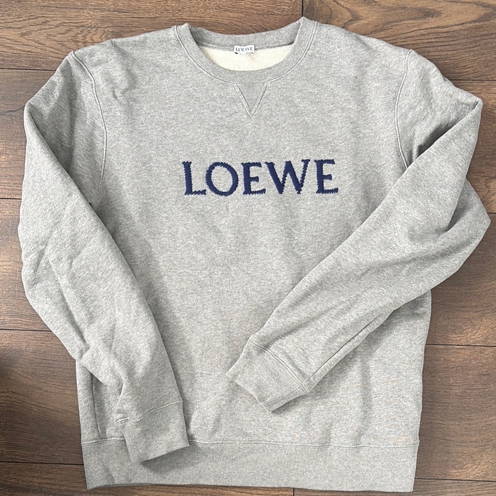 Loewe Gray Sweater for Men